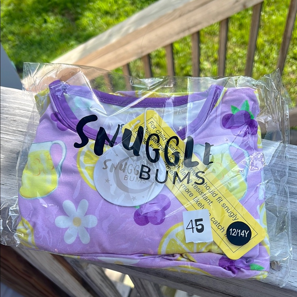 Snuggle bums lemonade summer squeeze bamboo